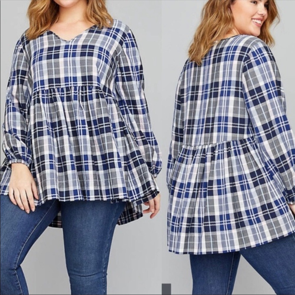 Lane Bryant Babydoll Shirt